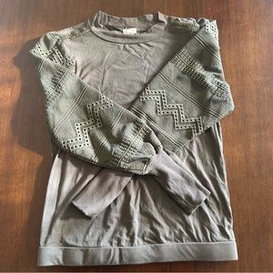 tiny by anthro boho sleeve shirt